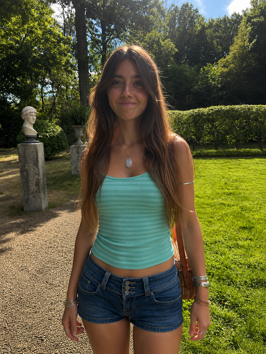 Hailie Striped Top