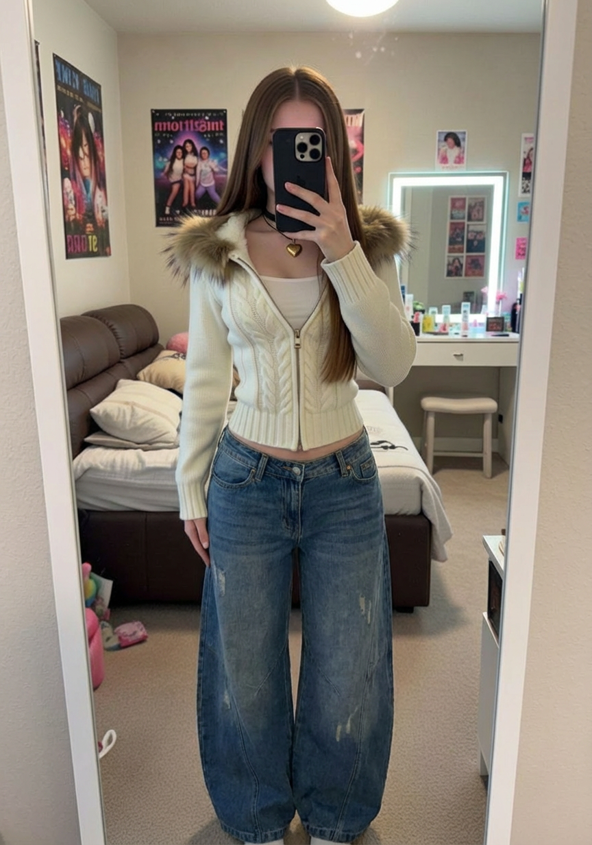 DENIM PANTS